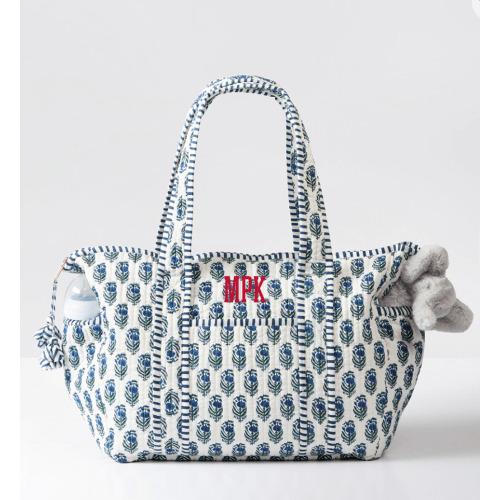 Block Print Diaper Bag