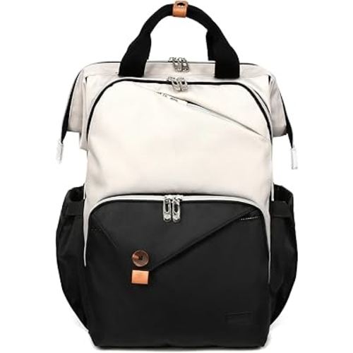 Hap Tim Baby Diaper Bag for Boys Girls, Large Backpack Diaper Bags with Double Compartments, Baby Registry Search Shower Gifts Stuff Newborn Must Haves（7340-BH）