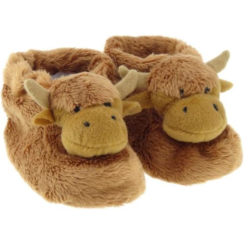 Glen Appin Scottish Highland Cow Baby Booties