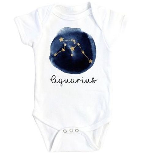 Aquarius Zodiac - Baby Boy Girl Clothes Infant Onesie® Funny Cute Newborn GS1
