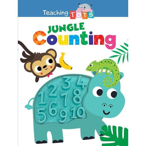 Jungle Counting - Silicone Touch and Feel Board Book - Sensory Board Book