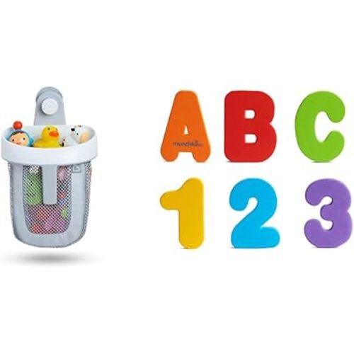 Munchkin® Bath Toy Scoop with 36pc Bath Letters and Numbers Bath Toy