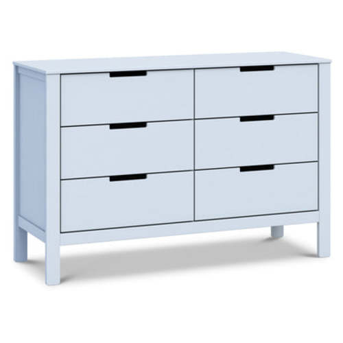 Colby 6-Drawer Dresser - Powder Blue
