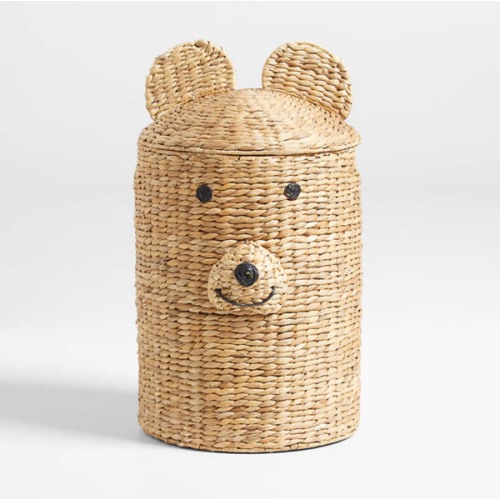 Bear Woven Kids Hamper with Handles