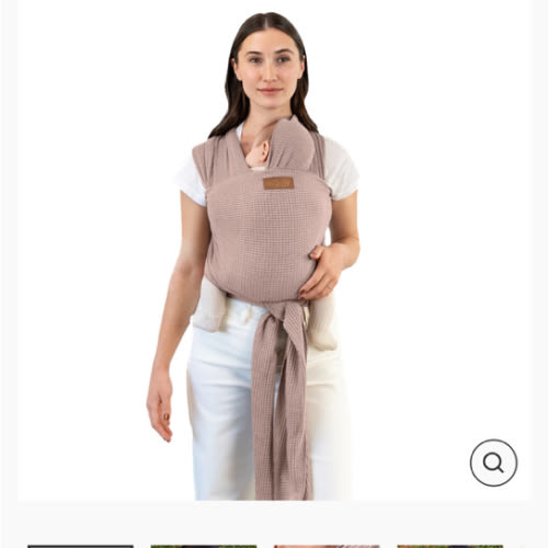 Waffle Knit Wrap - Sandstone