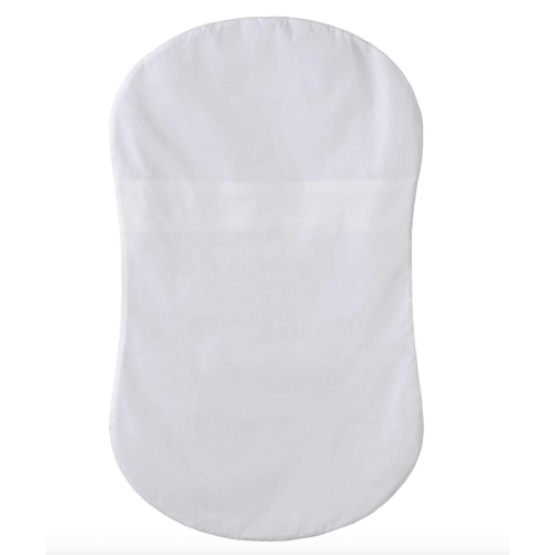 HALO - BassiNest Fitted Sheet 100% Cotton | White