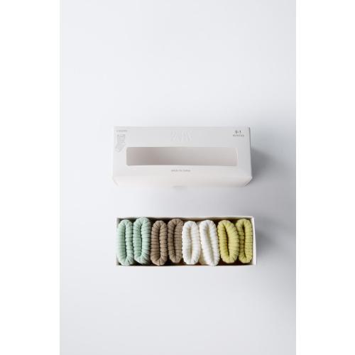 FOUR-PACK OF COLORFUL SOCKS - Greenish | ZARA United States