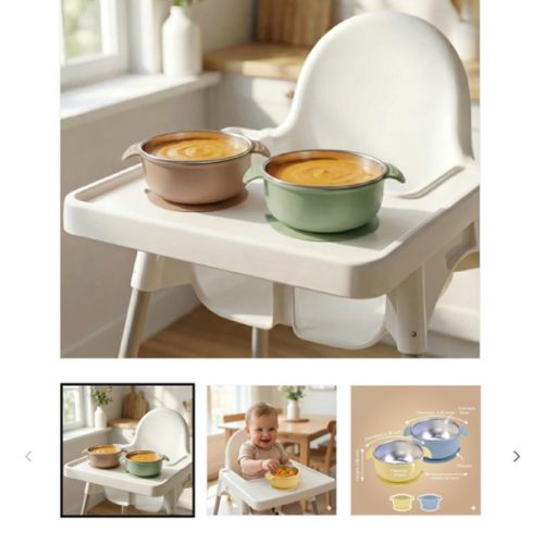 Stainless Steel Bowl Set of 2 – Tots Ground