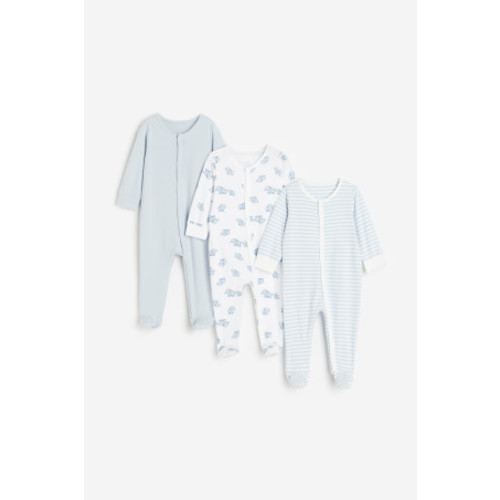 2-pack Zip-up Pajama Jumpsuits