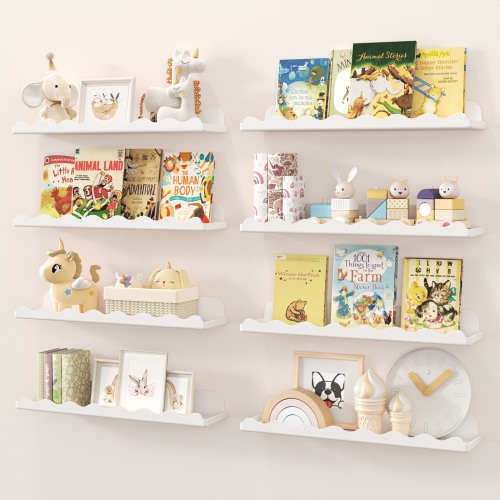 Leia’s book shelves