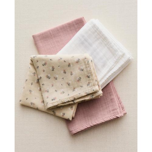 TULIP BABY MUSLIN CLOTHS (SET OF 3) | Zara Home United States of America