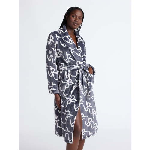 Joyspun Women's Plush Robe, Sizes S-3X