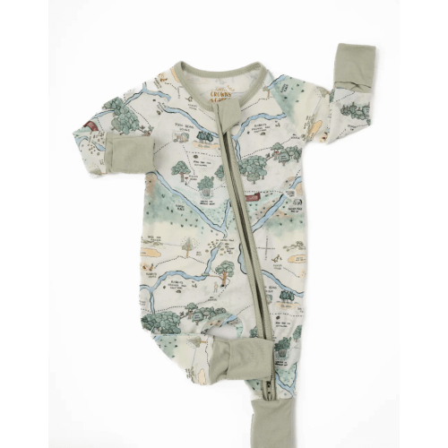 Hundred Acre Woods Bamboo Zippered Sleeper