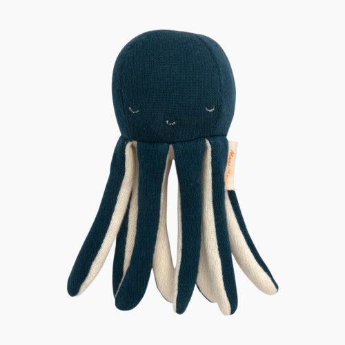 MERI MERI Organic Knit Rattle - Octopus
