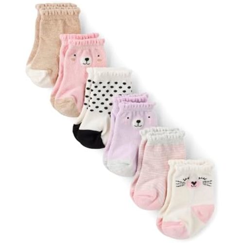 The Children's Place Baby Girl's and Newborn Socks Variety Pack