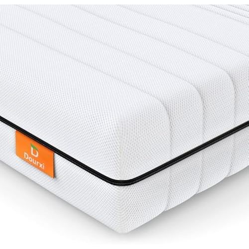 Crib Mattress, Breathe Through Baby Mattress Dual-Sided Comfort Memory Foam Toddler Mattress with Washable 3-D Mesh Cover, Fits Standard Full Size Crib and Toddler Bed, 52x27.5x6 inch