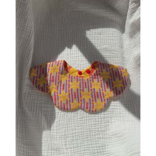 Organic Muslin 7-Layer Dribble Bib - Lucky Stars (PRE ORDER | MID AUGUST)