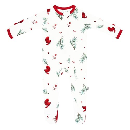KYTE BABY Unisex Zipper Closure Footies, Rayon Made From Bamboo, 0-24 Months