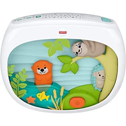 Fisher-Price Baby Sound Machine Settle & Sleep Projection Soother With Sensor And Customizable Music & Light Projection