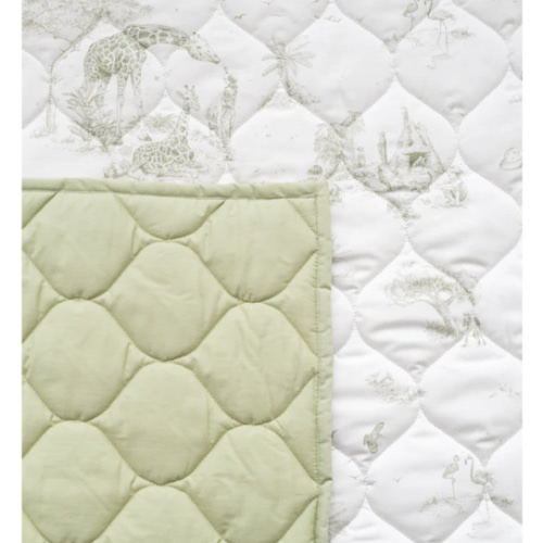 Safari Toile Quilted Playmat