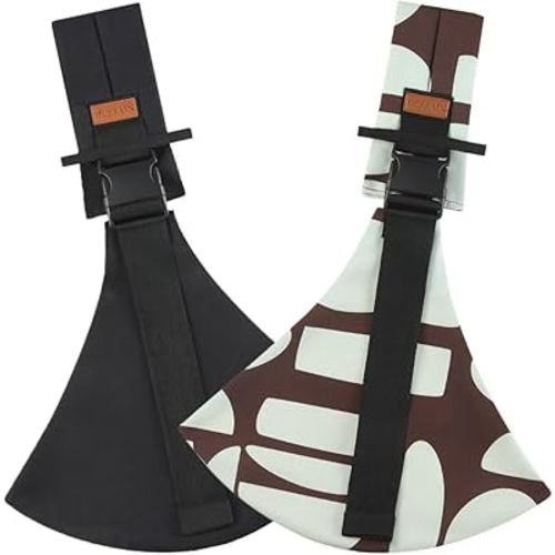 2 Packs Toddler Carrier,Baby Sling Carrier,Baby Sling,Lightweight, Portable, Ergonomic-Designed, Travel-Friendly, Secure & Safe Baby Carriers(Black+Boho)