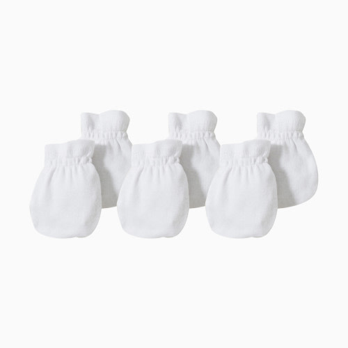 Organic Mittens (3 Pair) - Cloud