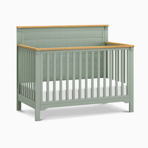 Shea 4-in-1 Convertible Crib - Light Sage/Honey