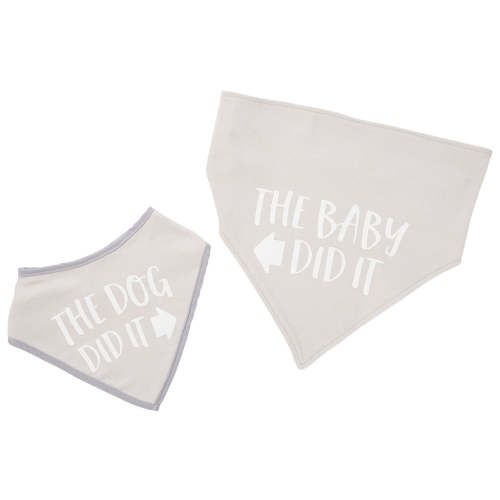 baby and pet bib set