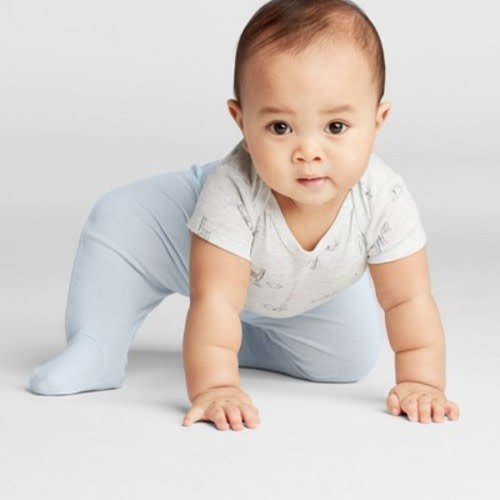 Baby Boys' 4pk Bodysuit - Just One You® made by carter's Blue, Size: Newborn