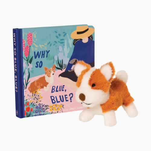 Manhattan Toy Why So Blue Blue? Corgi Pal Gift Set