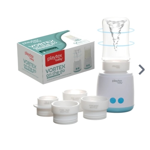 Playtex Vortex Rechargeable Bottle Warmer – Fast, Even Heating with Bu – PlaytexBaby