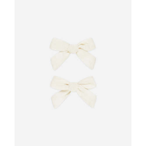 Bows, Set of 2 || Ivory