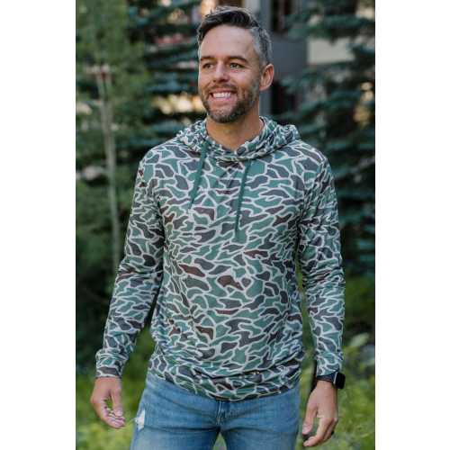Performance Hoodie - Retro Duck Camo – BURLEBO