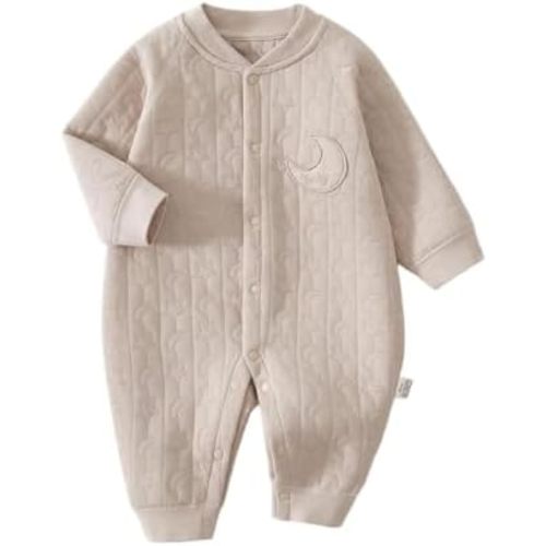 Baby Boy Girl Romper Cotton Long Sleeve Onesie Clothes One-Piece Newborn Outfit Infant Striped Bodysuit Jumpsuit