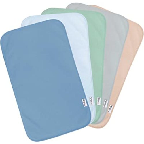 Green Sprouts Stay-Dry Burp Pads, Adult Use Only, Waterproof, Absorbent, No AZO Dyes, Tested for Hormones