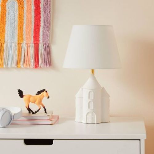 Castle Kids' Table Lamp White - Pillowfort™