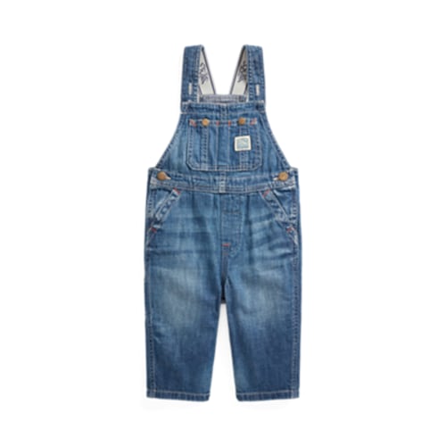 Ralph Lauren Cotton Denim Overall, 6M