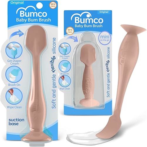 Bumco Baby Bum Brush + Mini Diaper Cream Spatula