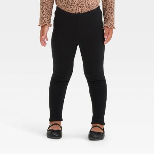 Toddler Girls' Cozy Leggings - Cat & Jack™ Lavender 4T