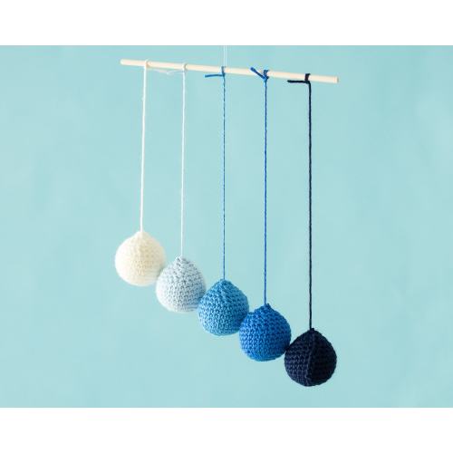 Montessori Gobbi Mobile DIY Kit: Crochet Baby Nursery Decor