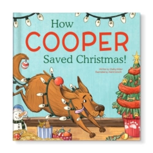 How My Dog Saved Christmas Personalized Book