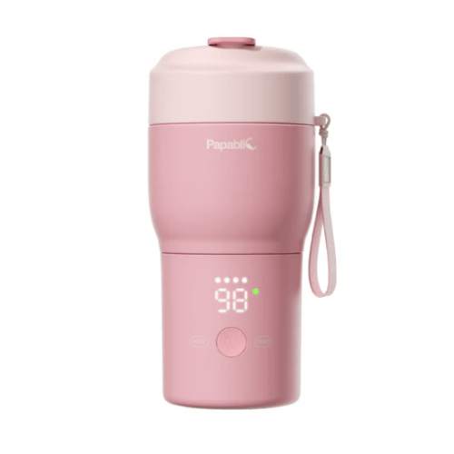 Papablic Portable Bottle Warmer & Sterilizer Pro- Sakura Pink