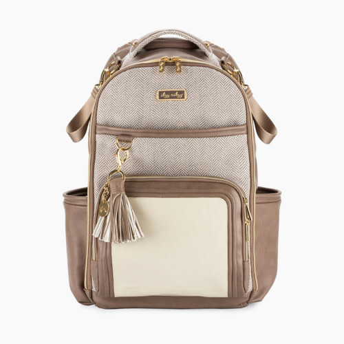 Itzy Ritzy Boss Plus Diaper Bag - Vanilla Latte