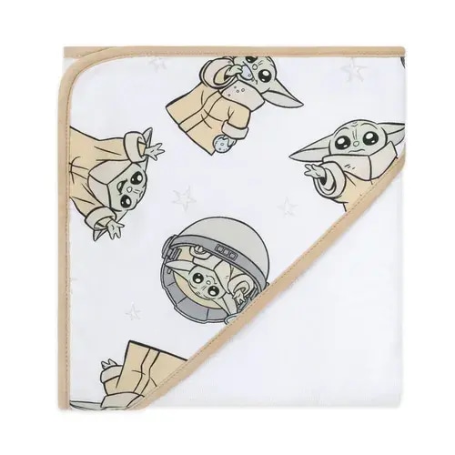 Disney Printed Grogu Hooded Towel | Baby Bunting AU