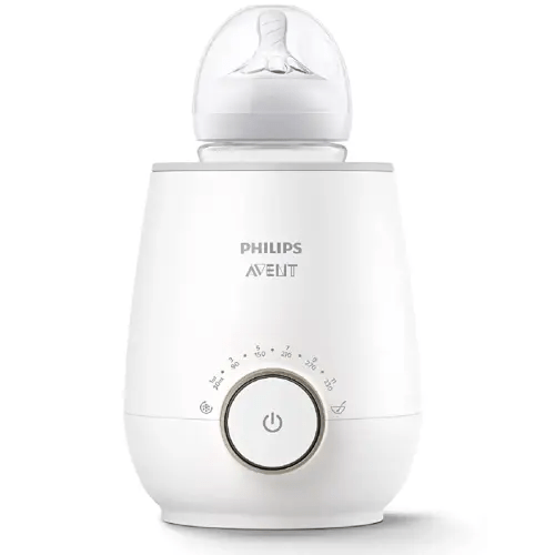 Philips AVENT Fast Baby Bottle Warmer with Smart Temperature Control and Automatic Shut-Off, SCF358/00 - Bottle Warmer Only
