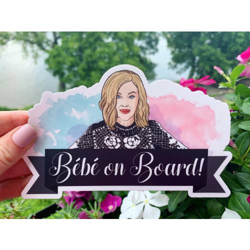 Bebe on Board - Car Sticker
