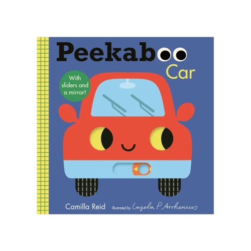 Peekaboo: Car: (An Interactive Board Book for Babies & Toddlers with Mirror & Sliders to Push, Pull, or Turn. Cute Artwork Includes a Truck, Bus, Tools, & More.) (Peekaboo You)