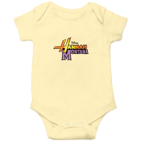 18M Butter Hannah Montana Onesies, Disney Hannah Montana Logo