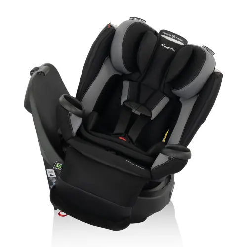 Evenflo Revolve 360 Extend All-in-One Rotating Convertible Car Seat - Revere Gray