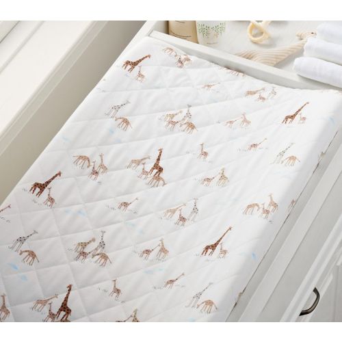Goldie Giraffe Changing Pad Cover